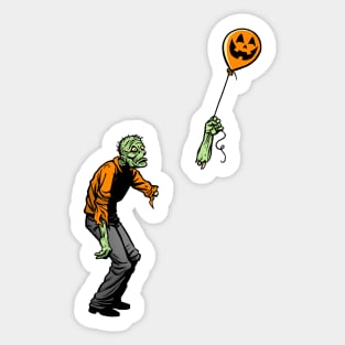 Sad Zombie - Halloween Edition Sticker